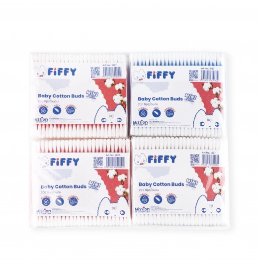 FIFFY MULTIPURPOSE MINI COTTON BUD (100 PCS) 1827