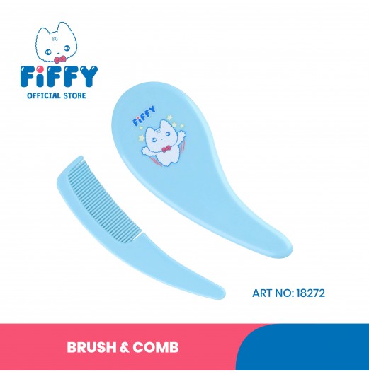 FIFFY BABY BRUSH & COMB SET