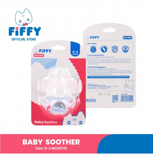 FIFFY BABY SOOTHER (0-3 MONTHS ++)