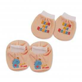 FIFFY MITTENS & BOOTEES (1 PAIR)