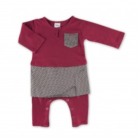 FIFFY BEAUTIFUL PLAID MALAY ROMPER