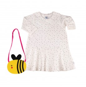 FIFFY POLKA DOT PATTERN DRESS