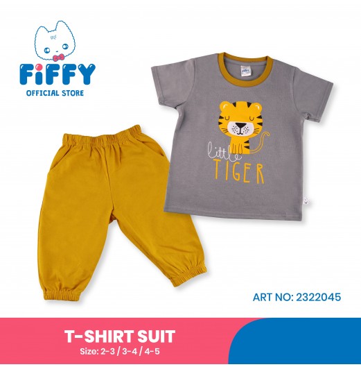 FIFFY INNOCENT TIGER T-SHIRT SUIT