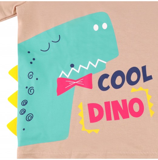 FIFFY HANDSOME DINO T-SHIRT SUIT