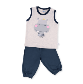 FIFFY SIMILING HIPPO TANK TOP SUIT