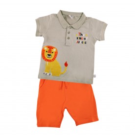 FIFFY LION KING POLO T-SHIRT SUIT