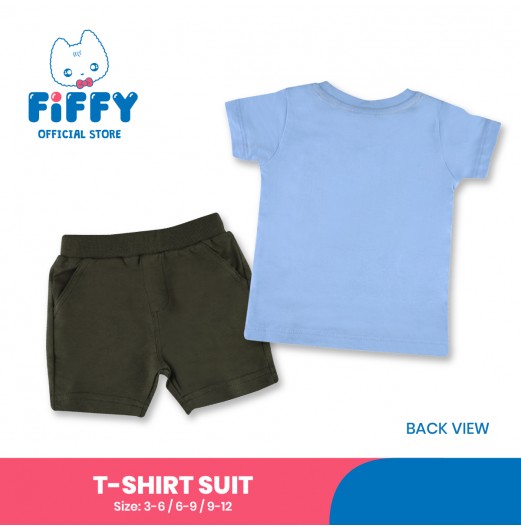 FIFFY MUSIC LOVERS T-SHIRT SUIT