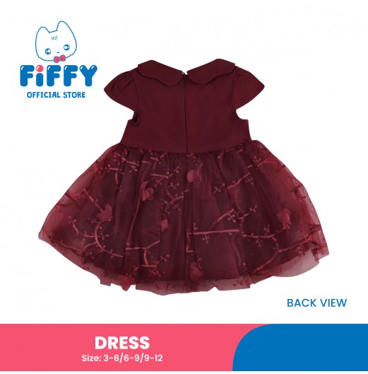 FIFFY FLOWER BUTTERFLY DRESS