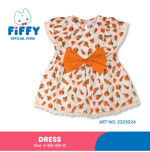 FIFFY ORANGE BLOSSOM DRESS