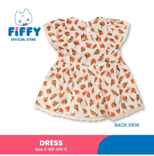 FIFFY ORANGE BLOSSOM DRESS