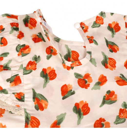 FIFFY ORANGE BLOSSOM DRESS