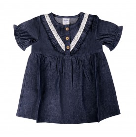 FIFFY CHARMING DENIM DRESS