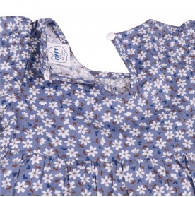 FIFFY DRESS BLUEKY FLOWER