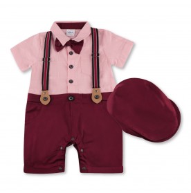 FIFFY SMART BEAU ROMPER SUIT WITH HAT