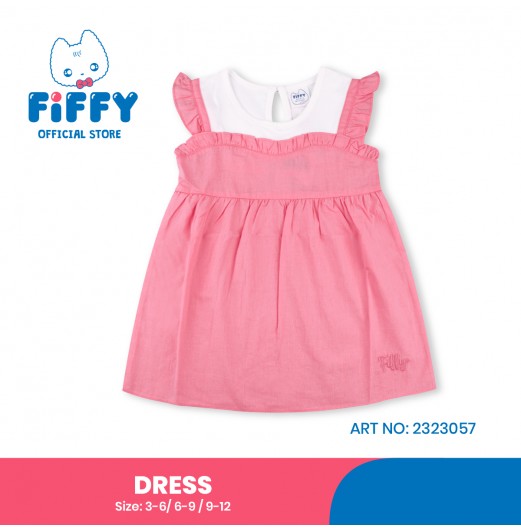 FIFFY ROSETTE BREEZE DRESS