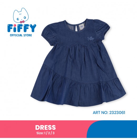 FIFFY DENIM CLOUD DRESS