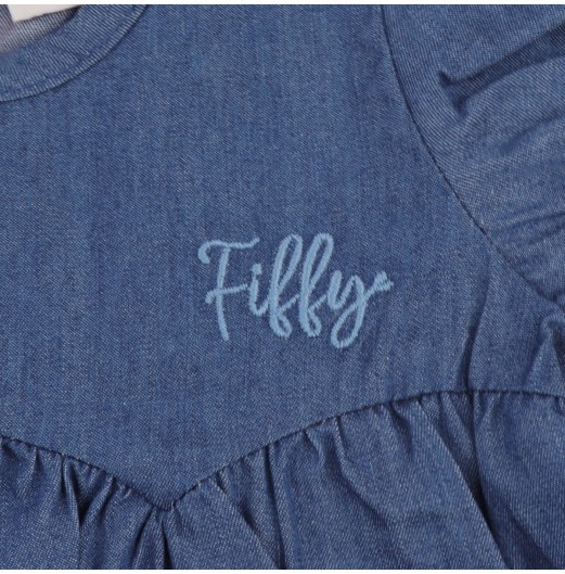 FIFFY DENIM CLOUD DRESS