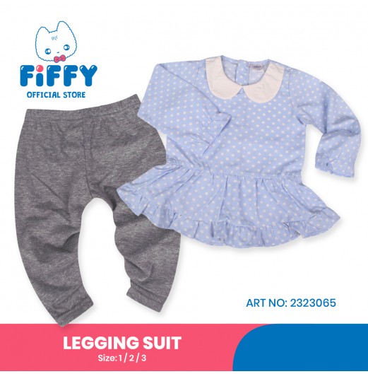 FIFFY BEAUTY DOTS LEGGING SUIT