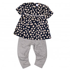 FIFFY CUTE FLOWERET LEGGING SUIT