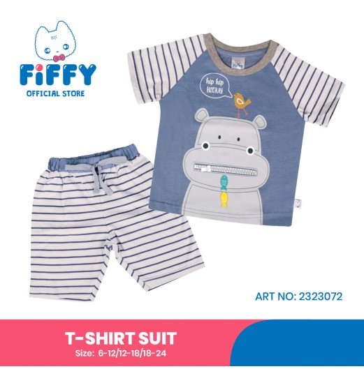 FIFFY HIP HIP HOORAY T-SHIRT SUIT