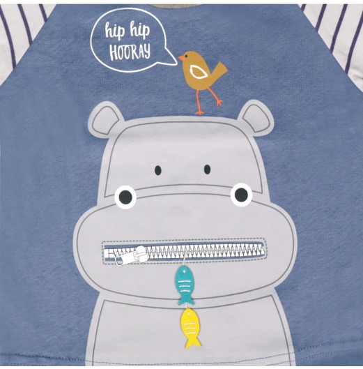 FIFFY HIP HIP HOORAY T-SHIRT SUIT