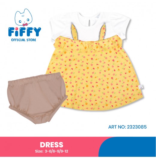 FIFFY BUNNY MEADOW BLOSSOM DRESS