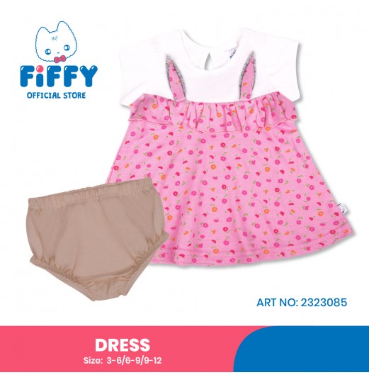 FIFFY BUNNY MEADOW BLOSSOM DRESS