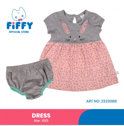 FIFFY WHISKERED WHIMSY DRESS