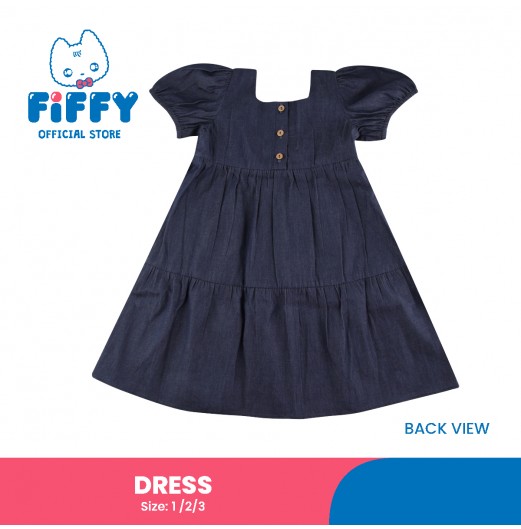 FIFFY FLORAL EMBROIDERY DRESS