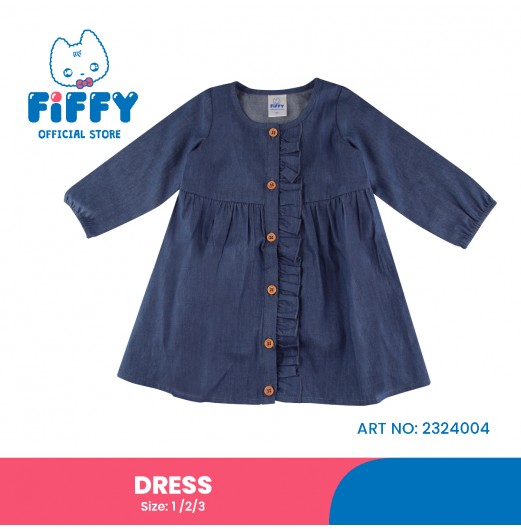 FIFFY DENIM DARLING DRESS