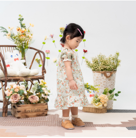 FIFFY SPRINGTIME BLOOM DRESS