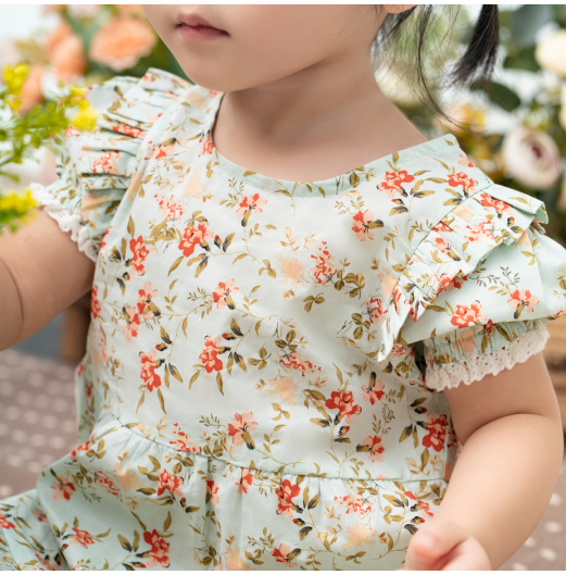 FIFFY SPRINGTIME BLOOM DRESS