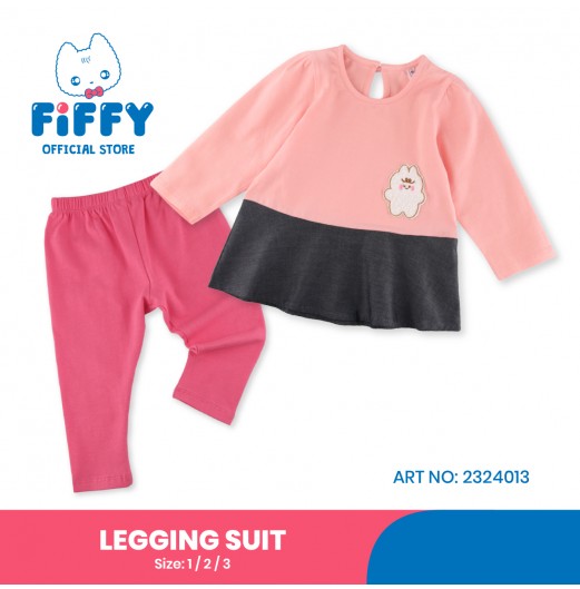 FIFFY PEACHY CUTENESS LEGGING SUIT