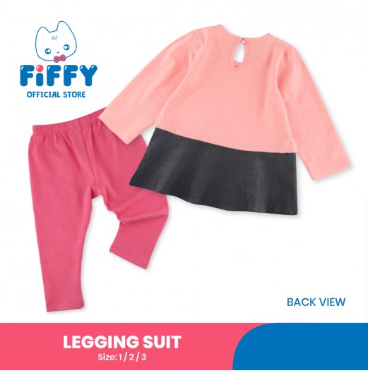 FIFFY PEACHY CUTENESS LEGGING SUIT