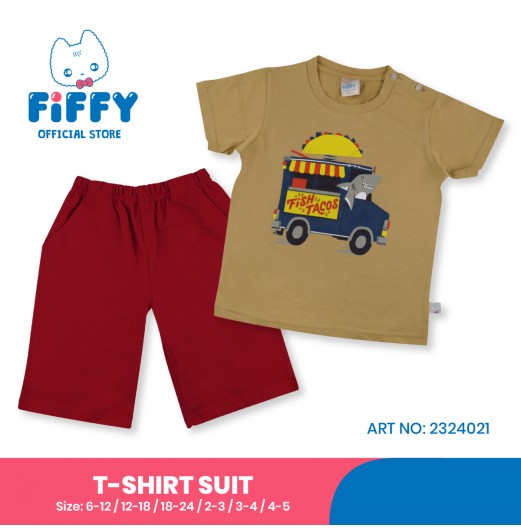 FIFFY URBAN EXPLORER T-SHIRT SUIT