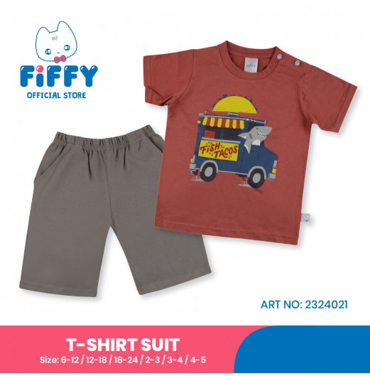 FIFFY URBAN EXPLORER T-SHIRT SUIT