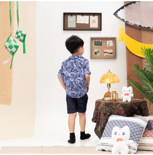 FIFFY CITY CHARM LONG SLEEVE BOY SHIRT SUIT