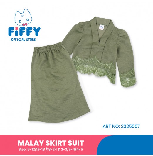 FIFFY BAJU BAYI DAHLIA RAYA MALAY SKIRT SUIT (2325007) FIFFY BAJU BAYI DAHLIA RAYA MALAY SKIRT SUIT (2325007)
