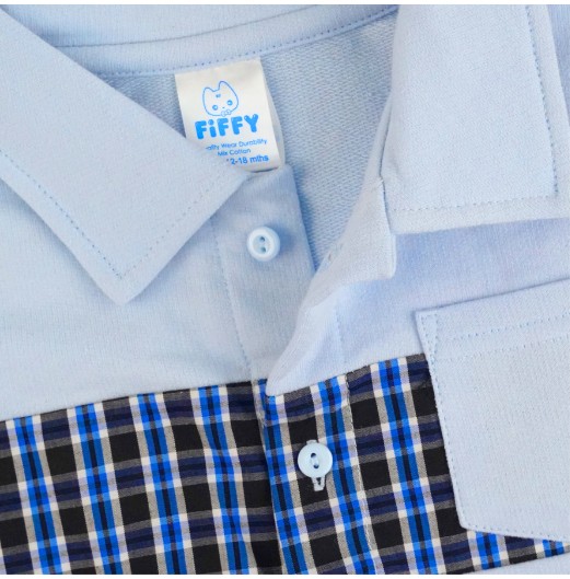 FIFFY LITTLE GENTLEMAN SHORT SLEEVE BOY SUIT (2325060)