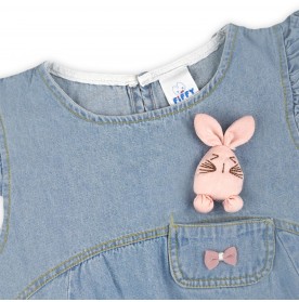 FIFFY PEEKABOO BUNNY BAJU BAYI DRESS (2325064)
