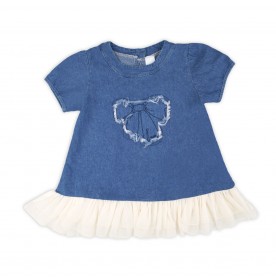 FIFFY FRILLY BOW BAJU BAYI DRESS (2325064)