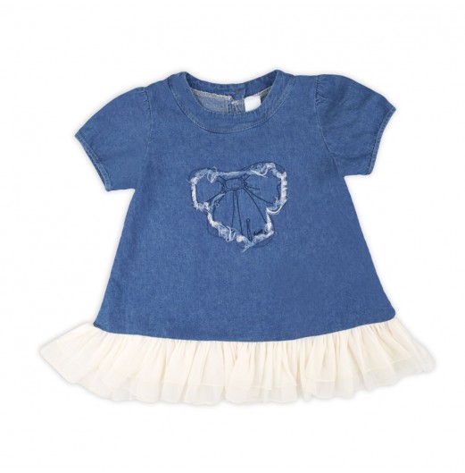 FIFFY FRILLY BOW BAJU BAYI DRESS (2325064)