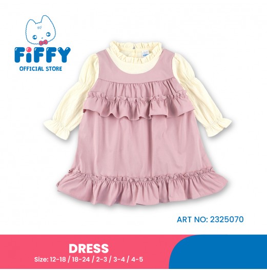 FIFFY BAJU BAYI MILLY REFFLES DRESS (2325070)