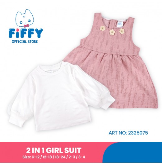 FIFFY BAJU BAYI TRIPLE BLOSSOM DRESS (2325075)