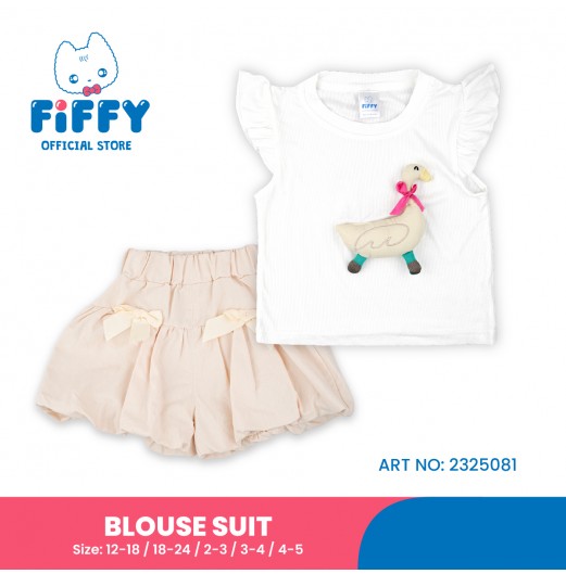 FIFFY BAJU BAYI CUTE DUCK BLOUSE SUIT (2325081)