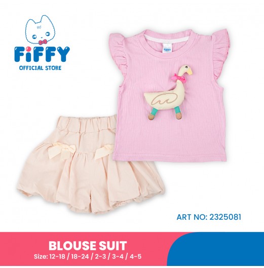 FIFFY BAJU BAYI CUTE DUCK BLOUSE SUIT (2325081)