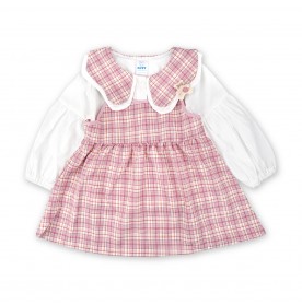 FIFFY BAJU BAYI FAIRY CHECKERS 2 IN 1 DRESS SUIT (2325082)