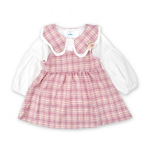 FIFFY BAJU BAYI FAIRY CHECKERS 2 IN 1 DRESS SUIT (2325082)