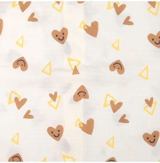 FIFFY BAJU BAYI SMILEY LOVE SHORT SLEEVE SHIRT SUIT (2325085)