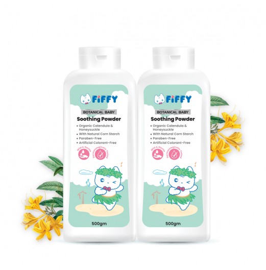 SHOP ALL - FIFFY BOTANICAL BABY POWDER (500GM X 2)